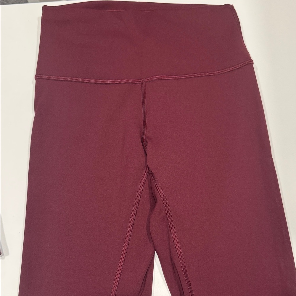 lululemon athletica Burgundy Leggings